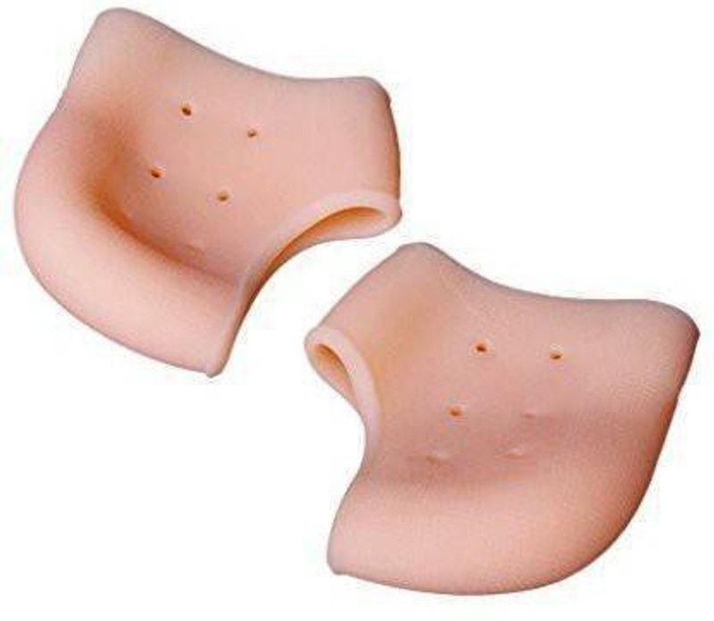 PVA Silicone Gel heel support Socks for Pain Relief  (Pack Of 1)