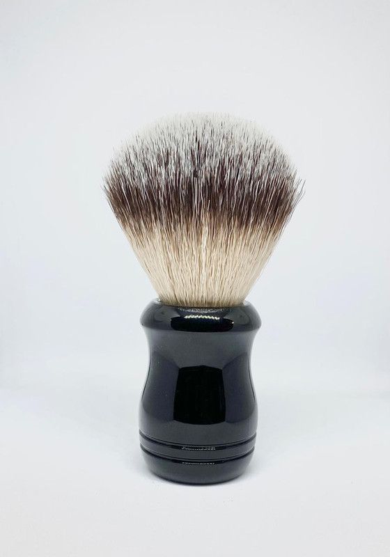 Osking Sleek Resin Handle for Men Soft & Absorbent Bristles & Long Handle Shaving Brush