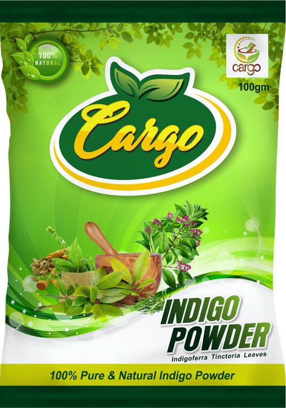 Cargo Indigo Powder 100% Organic (Henna Powder)-100GM  (100 g)