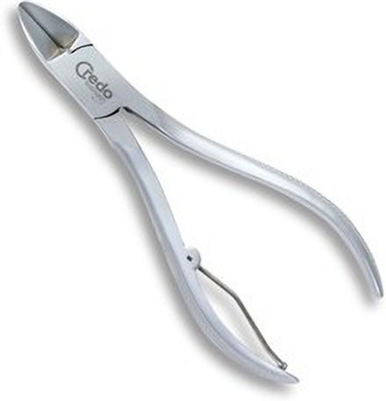 Credo Solingen Nail Nipper with Rounded Tips Chromium, Diabetic