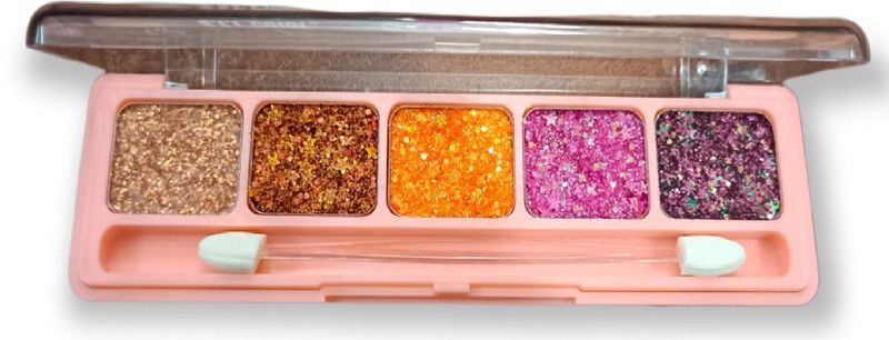 ADJD PERFECT SHIMMERY SHINE GLITTER FINISH MULTI COLOR EYE SHADOW PALETTE 10.8 g  (MULTI COLOR)
