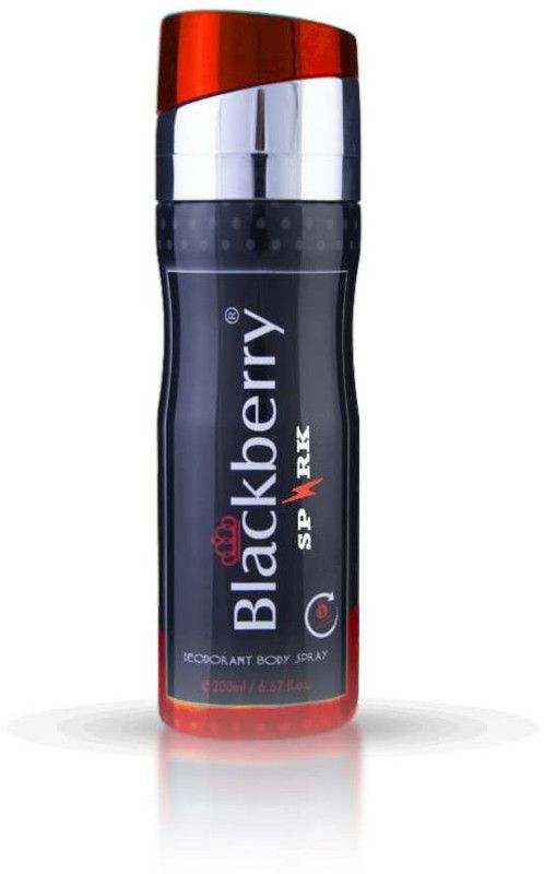BlackBerry SPARK 200ML LONG LASTING Deodorant Spray - For Men & Women  (200 ml)