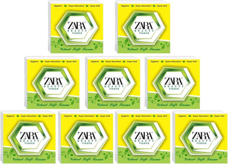MG ZARA Soft Tissue Paper Napkin (900 Tissues)  (900 Tissues)
