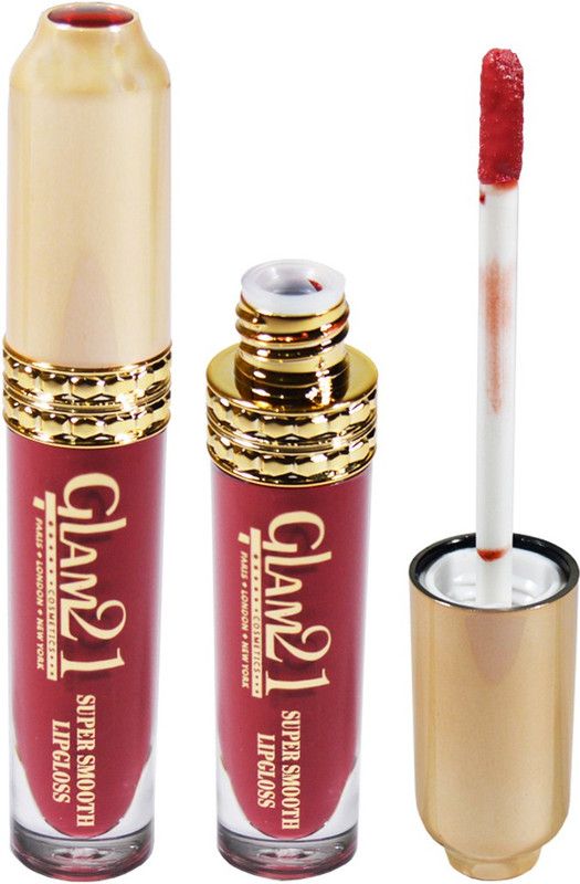 Glam21 Super Smooth Lipgloss E30  (8 ml, Red)