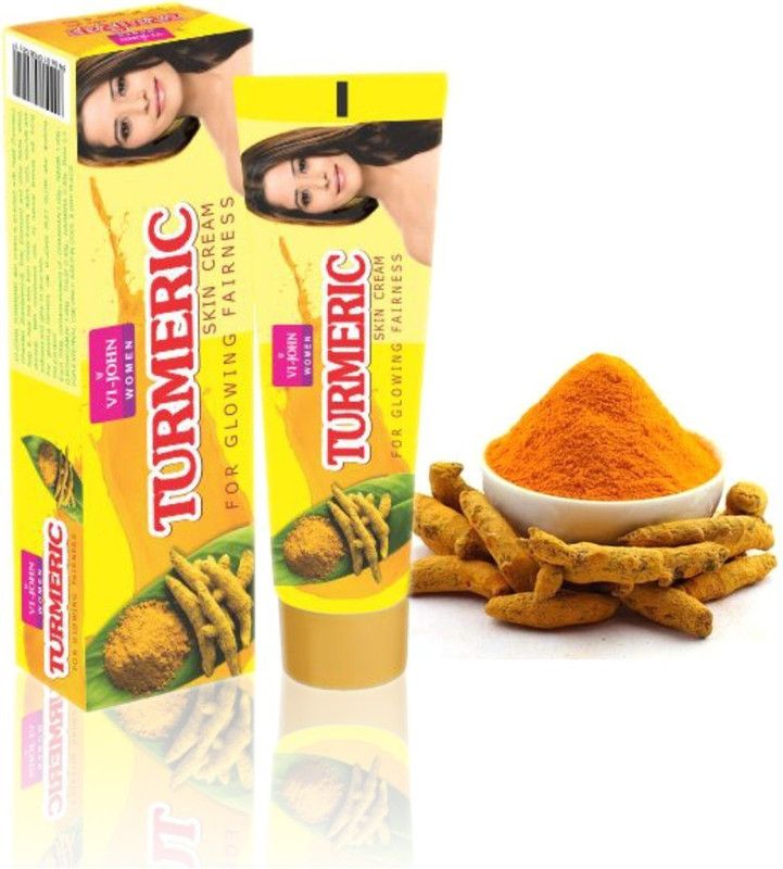 VI-JOHN TURMERIC CREAM 50GM PACK OF 8  (50 g)