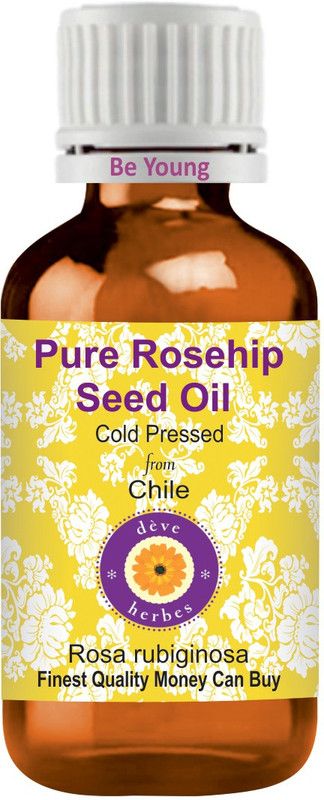 deve herbes Pure Rosehip Oil 15ml- Rosa Rubiginosa  (15 ml)