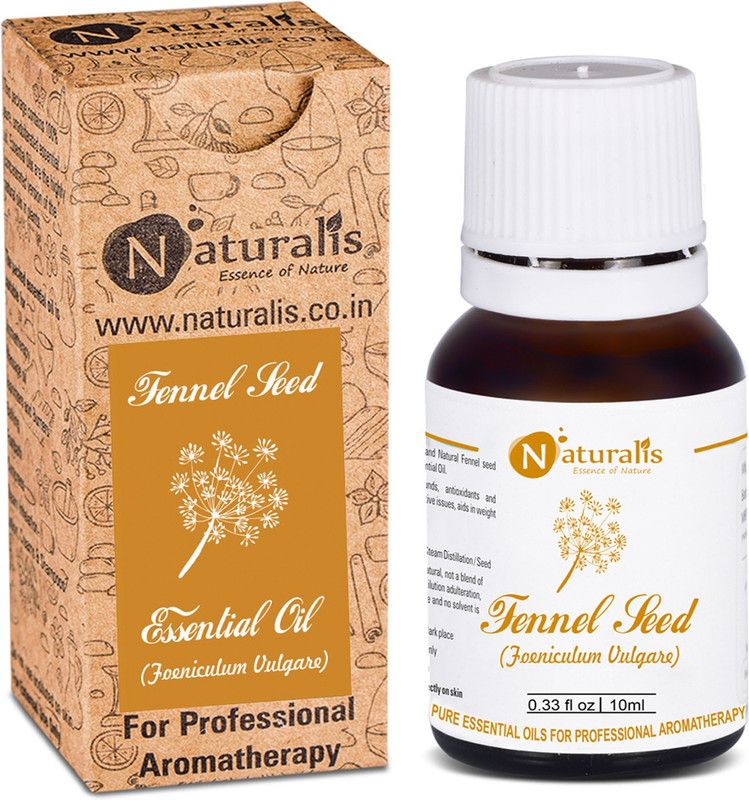 Naturalis Pure Fennel Seed Essential Oil 10ml  (10 ml)