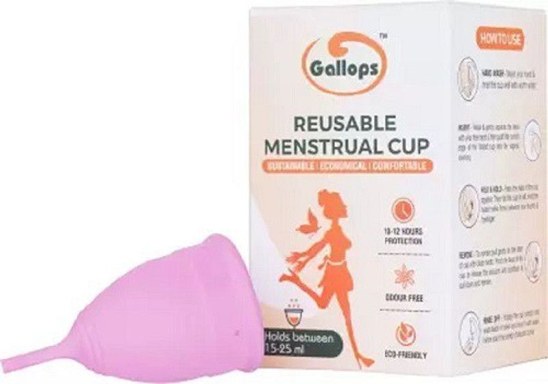 Maruti Enterprise Medium Reusable Menstrual Cup  (Pack of 1)
