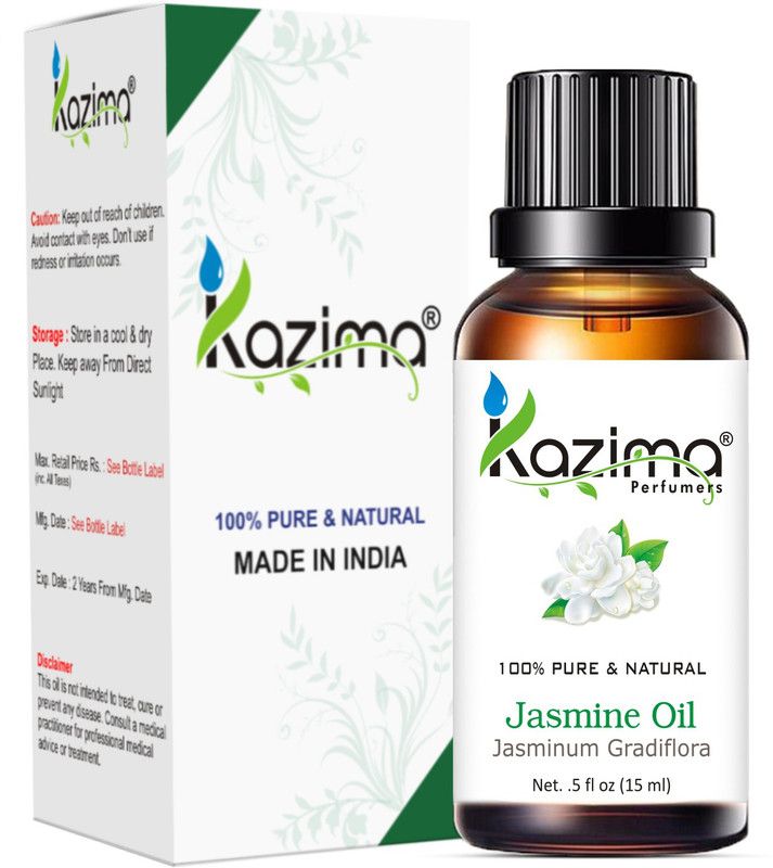KAZIMA Jasmine Essential Oil (15ML) Pure Natural For Skin Care & Hair Treatment  (15 ml)