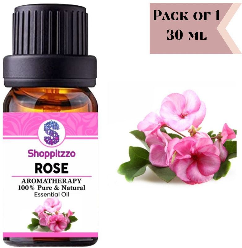 Shoppitzzo ROSE-100% Pure & Natural Essential Oil-30ml Each  (30 ml)