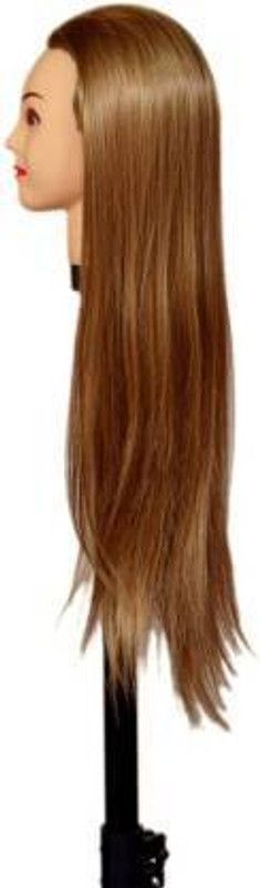 VIVIAN Blonde Color Dummy For Styling Practice, Dummy With Table Stand 1 Pc Hair Extension