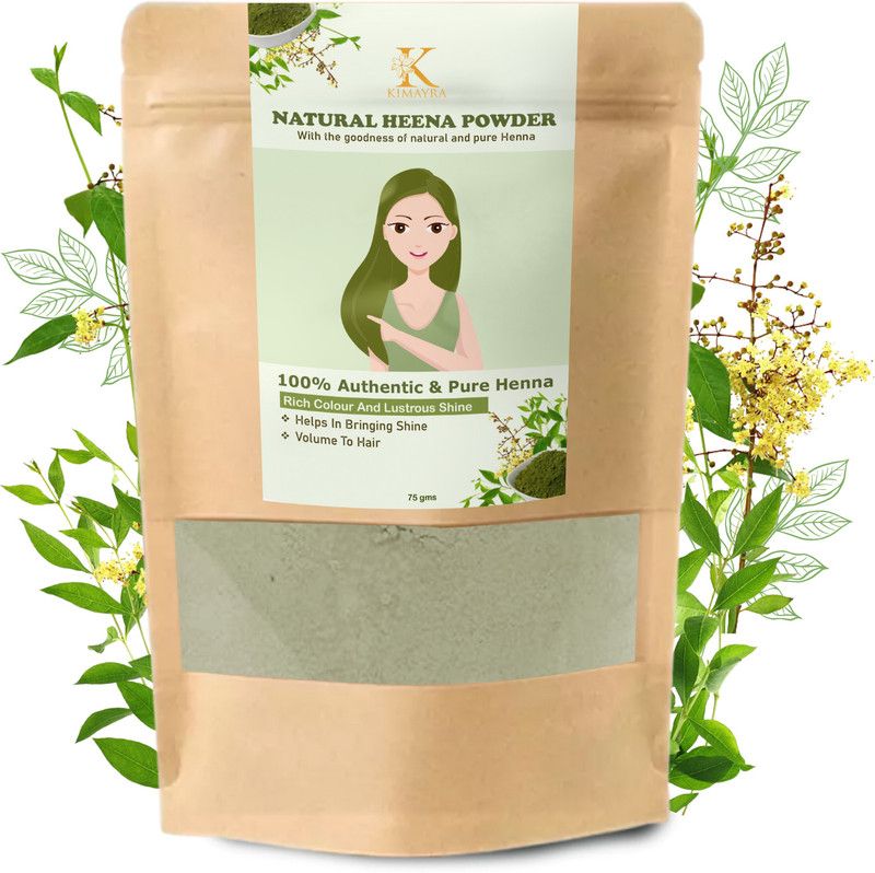Kimayra World Natural Henna Powder for Hair Care | Hair Color | Hair Dye & Hair Fall Control  (75 g)