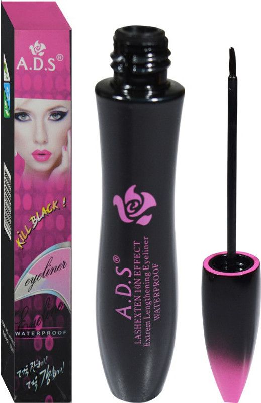 ads Kill Black Waterproof Eyeliner 12 ml  (Black)