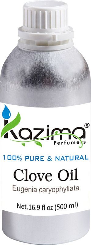 KAZIMA Clove Essential Oil (500ML) 100% Pure Natural & Undiluted For Skin care & Hair treatment  (500 ml)
