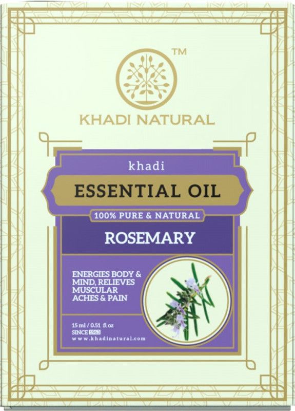 KHADI NATURAL Rosemary Essential Oil  (15 ml)