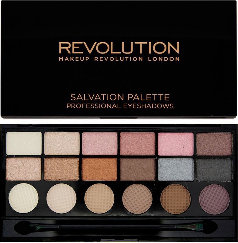 Makeup Revolution Girl Panic 18 Exclusive Eyeshadow Salvation Palette 13 g  (Multicolor)