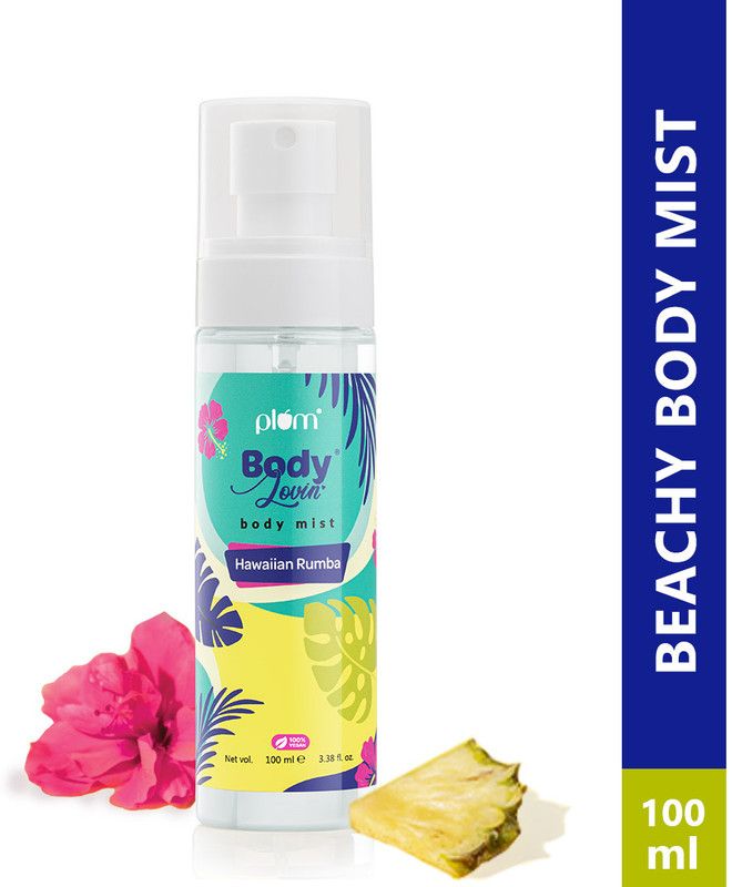 Plum BodyLovin' Hawaiian Rumba Body Mist | Beachy Fragrance | Perfume Body Spray Body Mist - For Men & Women  (100 ml)