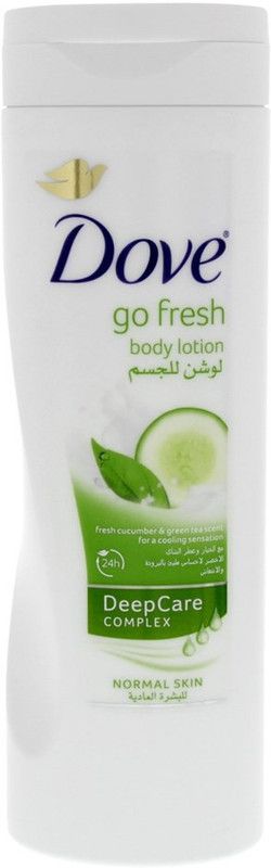 DOVE Dove Go Fresh Nourishing Lotion With Cucumber Green Tea Scent Deep Care Complex (Normal skin)  (400 ml)