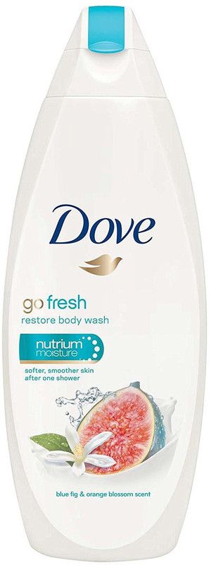 DOVE Imported (Made in UK) Go Fresh (Blue Fig & Orange Blossom) Restore  (500 ml)