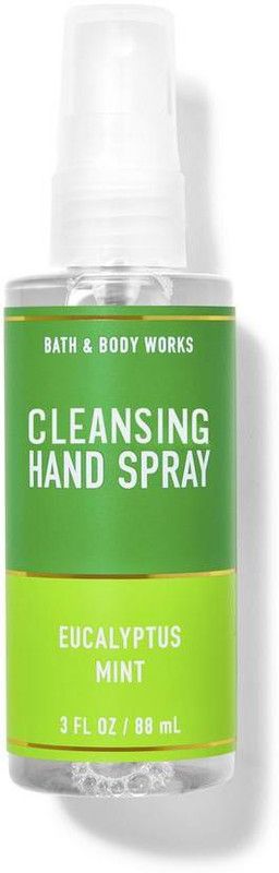 BATH & BODY WORKS Eucalyptus Mist Cleansing Hand Spray Hand Sanitizer Pump Dispenser  (88 ml)