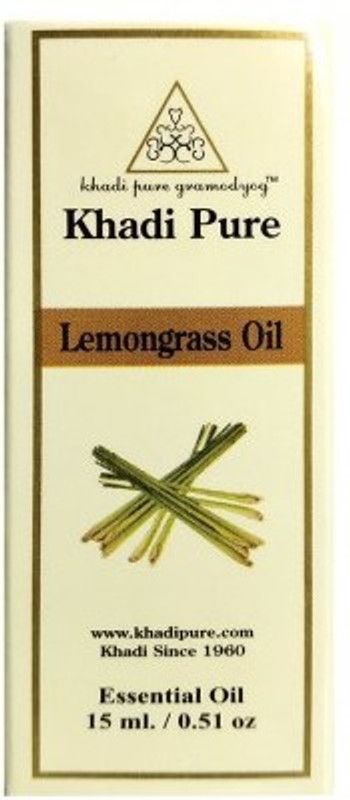 Khadi Pure LEMON GRASS OIL  (15 ml)