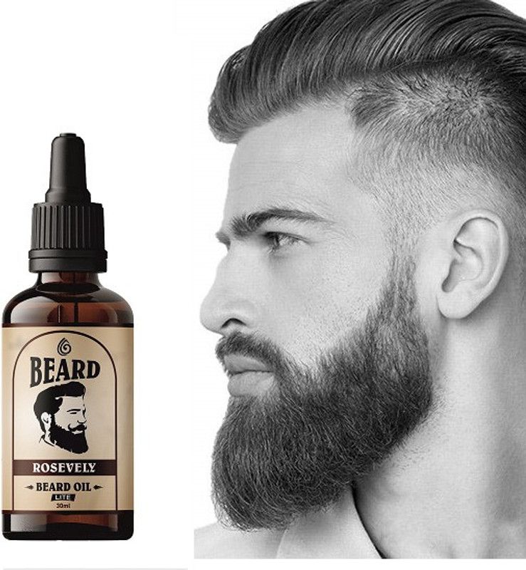 Rosevely Beard Hair Growth Oil For Strong And Healthy Beard Growth Hair Oil (30 ml) Hair Oil  (30 ml)