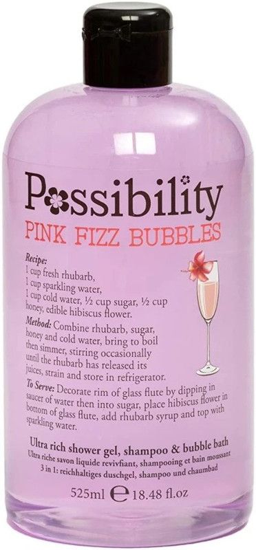Possibility Pink Fizz Bubbles Shower Gel  (525 ml)