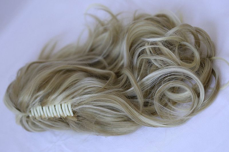 VIVIAN Beautiful Look Light Blonde Claw Clip Hair Extension