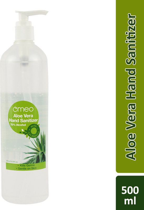 Omeo Aloe Vera 500ml Hand Sanitizer Pump Dispenser  (500 ml)