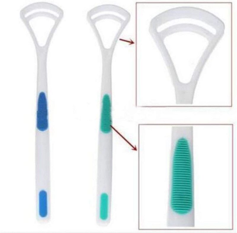 JUBLYN Plastic Tongue Cleaner  (Pack of 2)