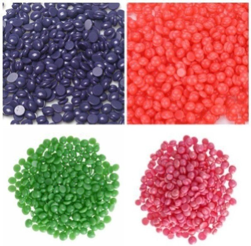 MVILAM WAX hair removal wax beans (400 gm) Wax  (400 g, Set of 4)