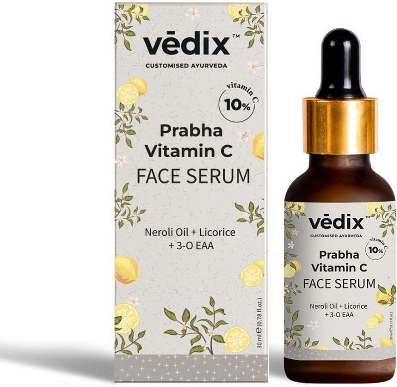 Vedix Ayurvedic Customized Face Serum Prabha Vitamin C (10%) - 30 ml  (30 ml)