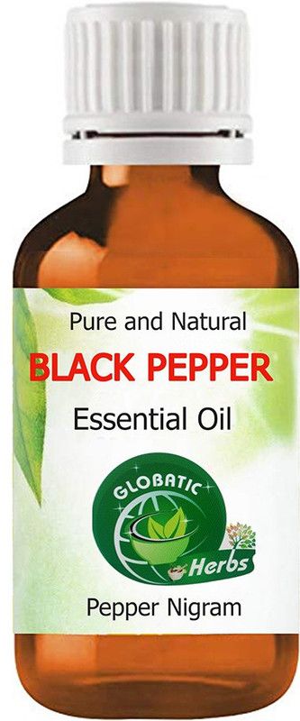 GLOBATIC Herbs BLACK PEPPER Essential Oil 100ml(Piper Nigram)100% Natural, Pure and Undiluted  (100 ml)