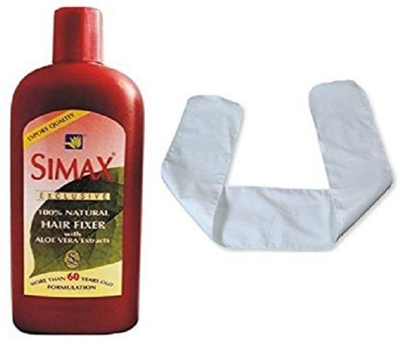 Simax Hair Fixer with Aloe Vera Extracts-500ML With White Thata (Combo Pack) Hair Gel  (500 ml)