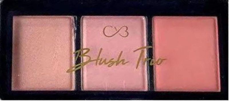 CVB Paris Blush Trio 3 Colour Blush 15g (BLR-301-01)  (Multicolor)