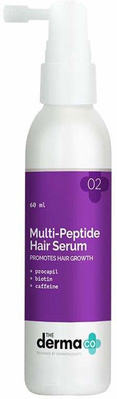 The Derma Co Multi-Peptide Hair Serum for Hair Growth  (60 ml)
