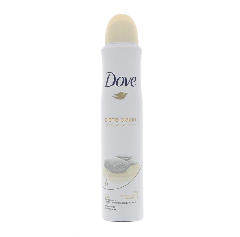 DOVE Imported Alum Stone And Shea Butter Deo Deodorant Spray - For Women  (200 ml)