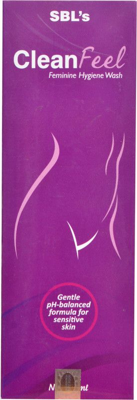 SBL CLEAN-FEEL FEMININE HYGIENE WASH Intimate Wash  (100 ml, Pack of 1)