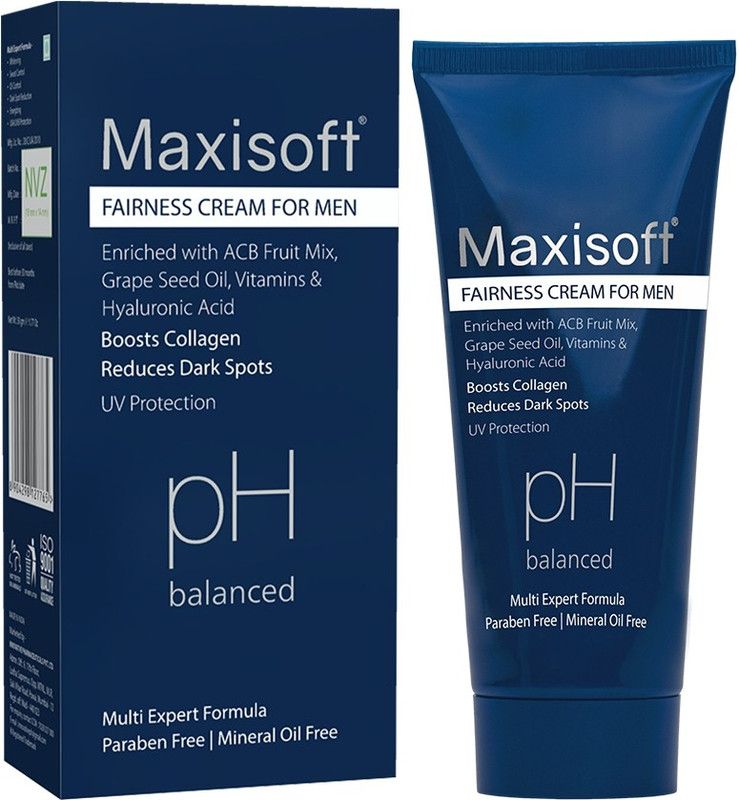Maxisoft Fairness Cream For Men 50 gm | With Licorice, Aloe & Mulberry  (50 g)