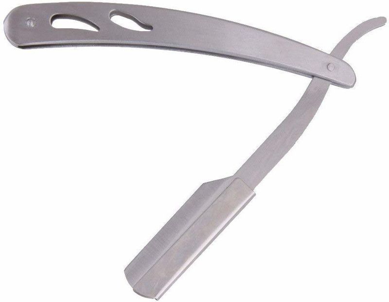 shivnath enterprises stainless steel beard shaving razor salon accessory [1pcs]