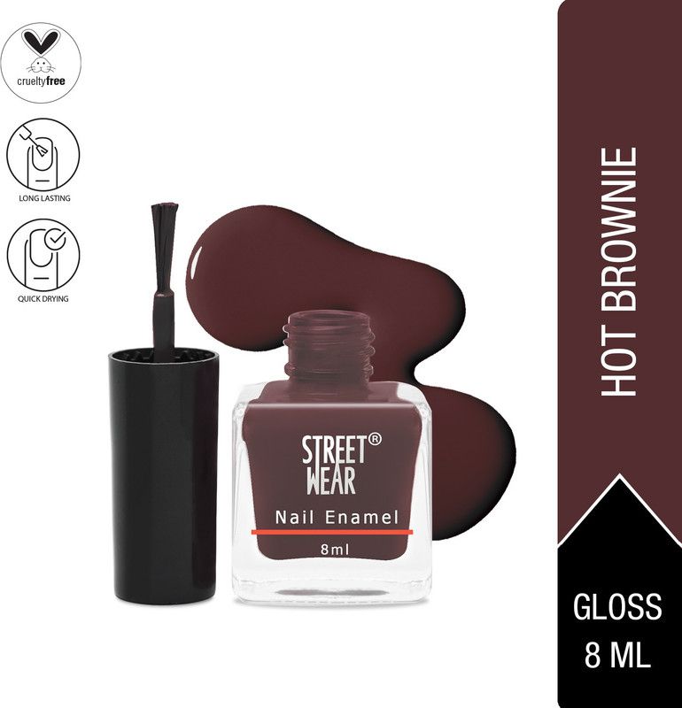 STREET WEAR Gloss Nail Enamel Hot Brownie