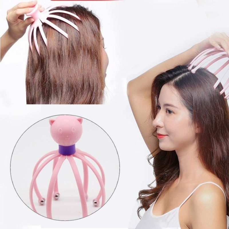 BKKTRADERS hair massager for men and girl Head and Scalp Massager Hand Held Scalp