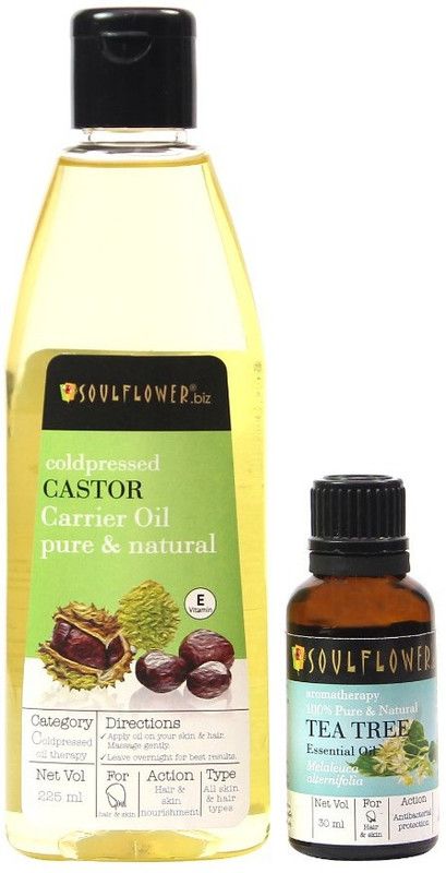 Soulflower Castor Tea Tree Regime  (346 g)