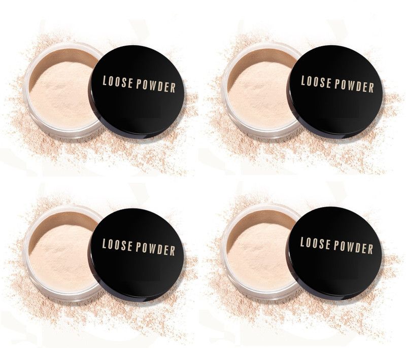 imelda Ultra- Fine Professional Translucent, Feather Light Finishing Powder Natural Glow Loose Powder Compact  (Beige, 48 g)