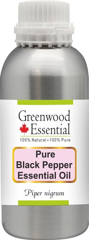 Greenwood Essential Pure Black Pepper Essential Oil (Piper nigrum) 100% Natural Therapeutic Grade Steam Distilled  (300 ml)