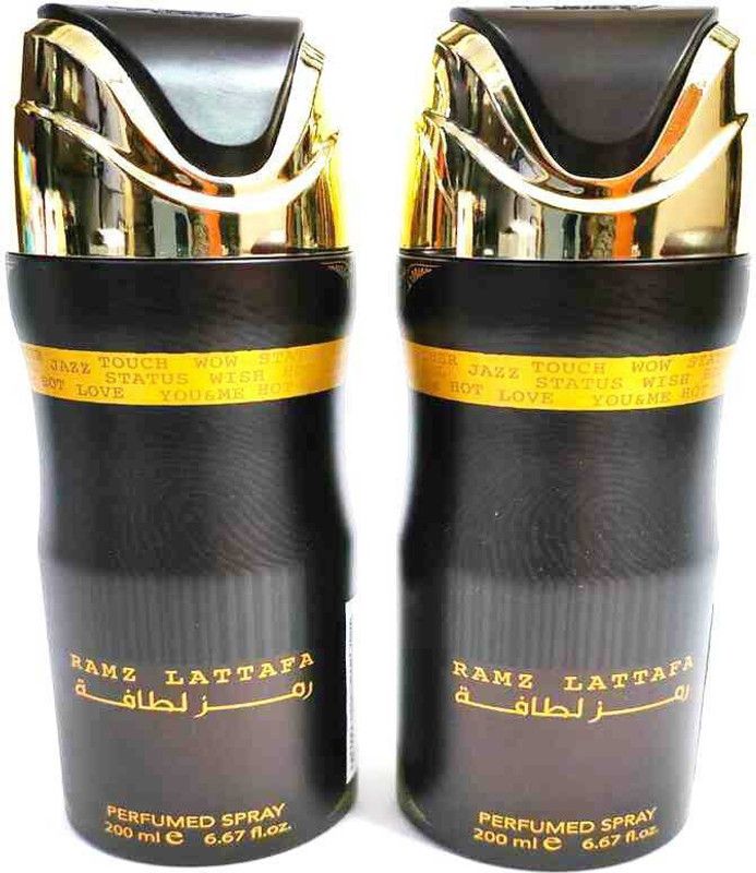 Lattafa BODY SPRAY Perfume Body Spray - For Men  (200 ml, Pack of 2)