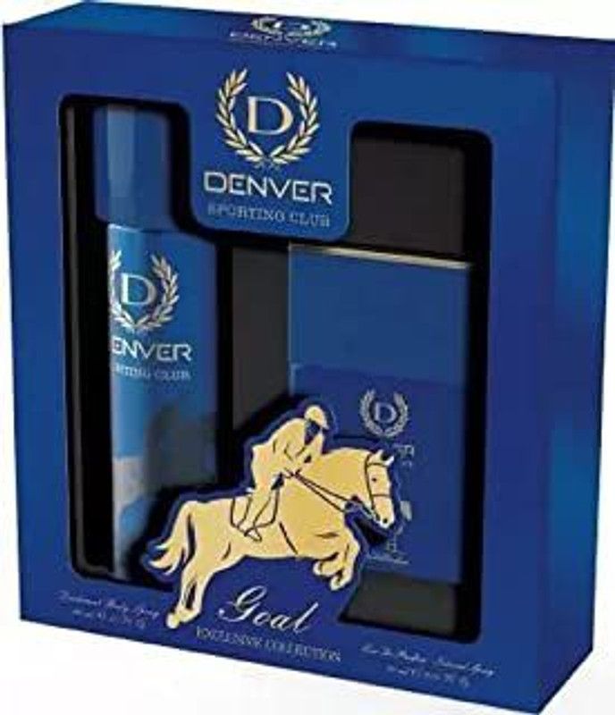 DENVER GOAL Deodorant Spray - For Men & Women  (225 ml, Pack of 2)