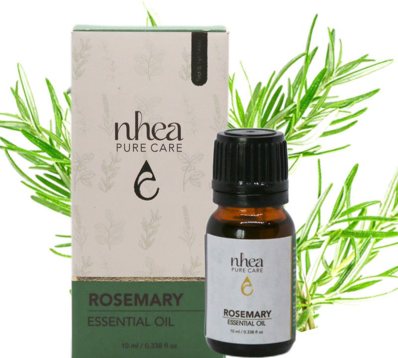 Nhea Rosemary Essential Oil Moisturized Skin Relieves in Joint Disorder, Hair Growth  (10 ml)