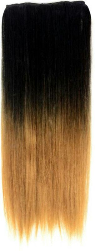 D-DIVINE 24 Inch 5 Clip Golden Highlight Hair Extension