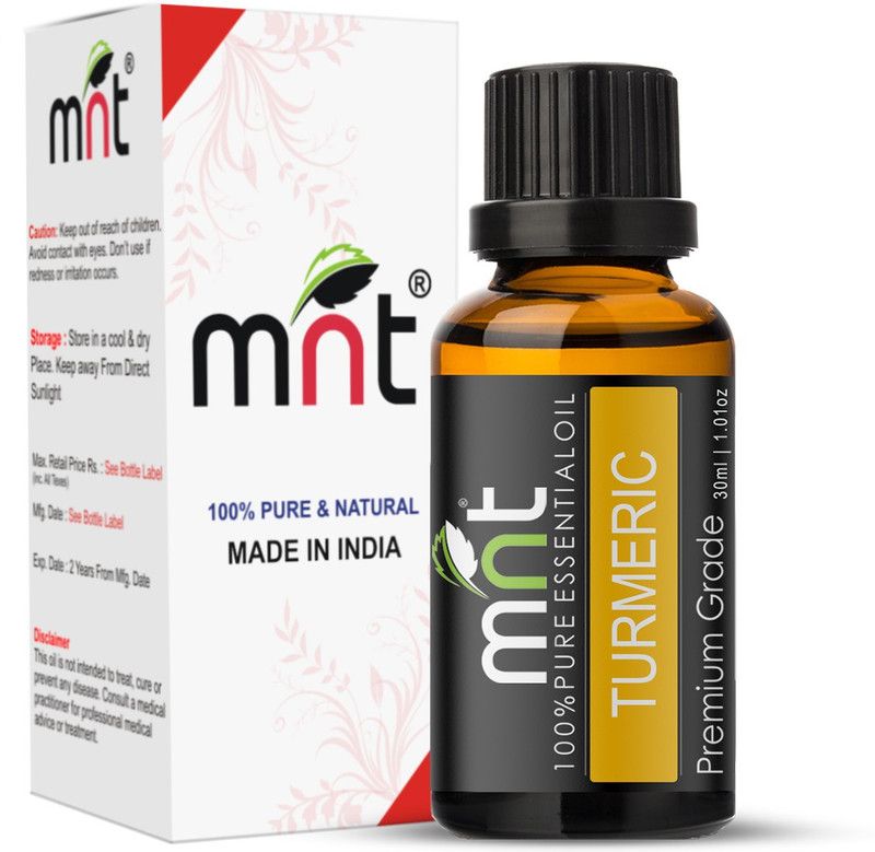 mnt Turmeric Essential Oil (30ML) 100% Pure Natural & Therapeutic Grade For Aromatherapy, Skin, Acne & Hair Growth  (30 ml)